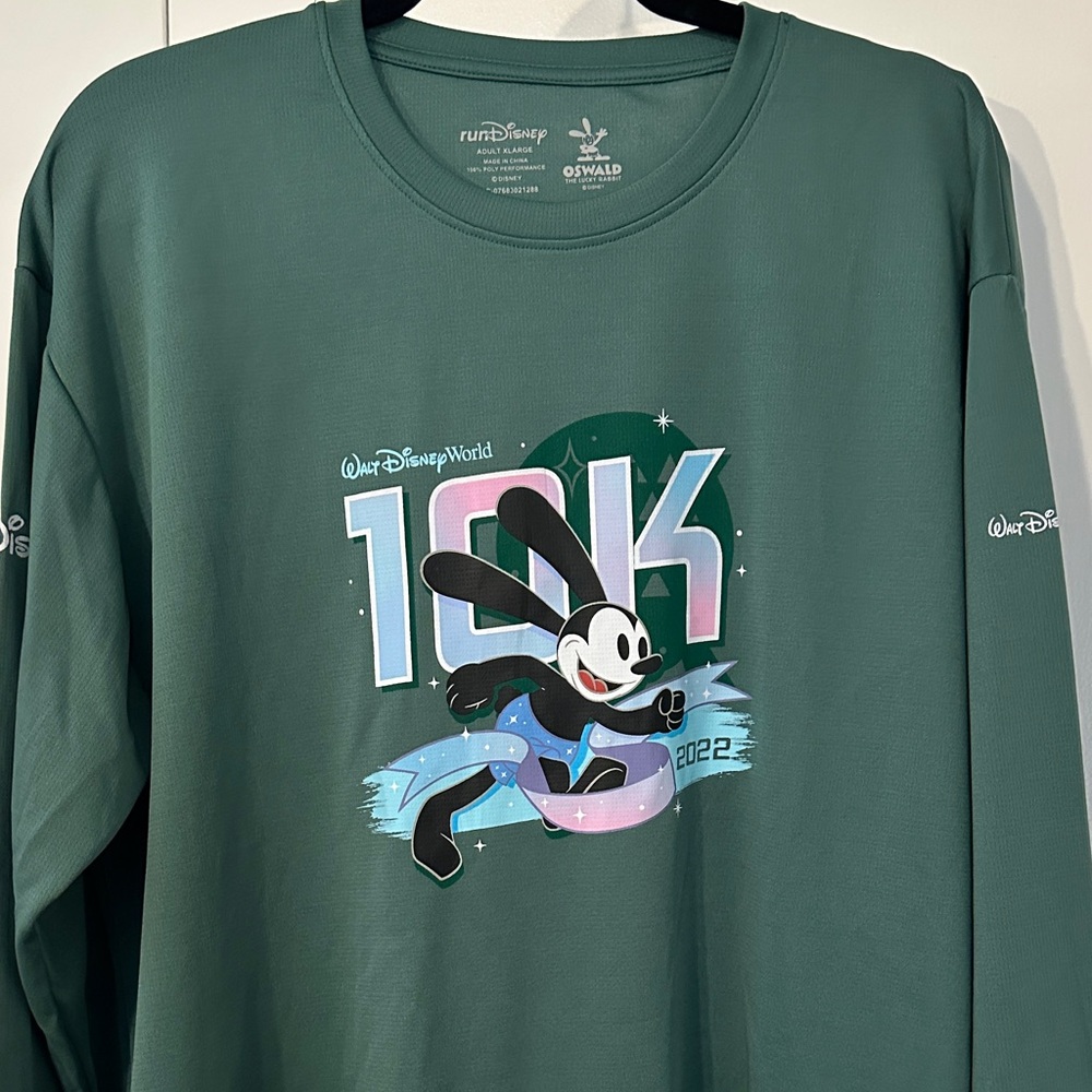 RunDisney Oswald Green 10K Run Tech Shirt